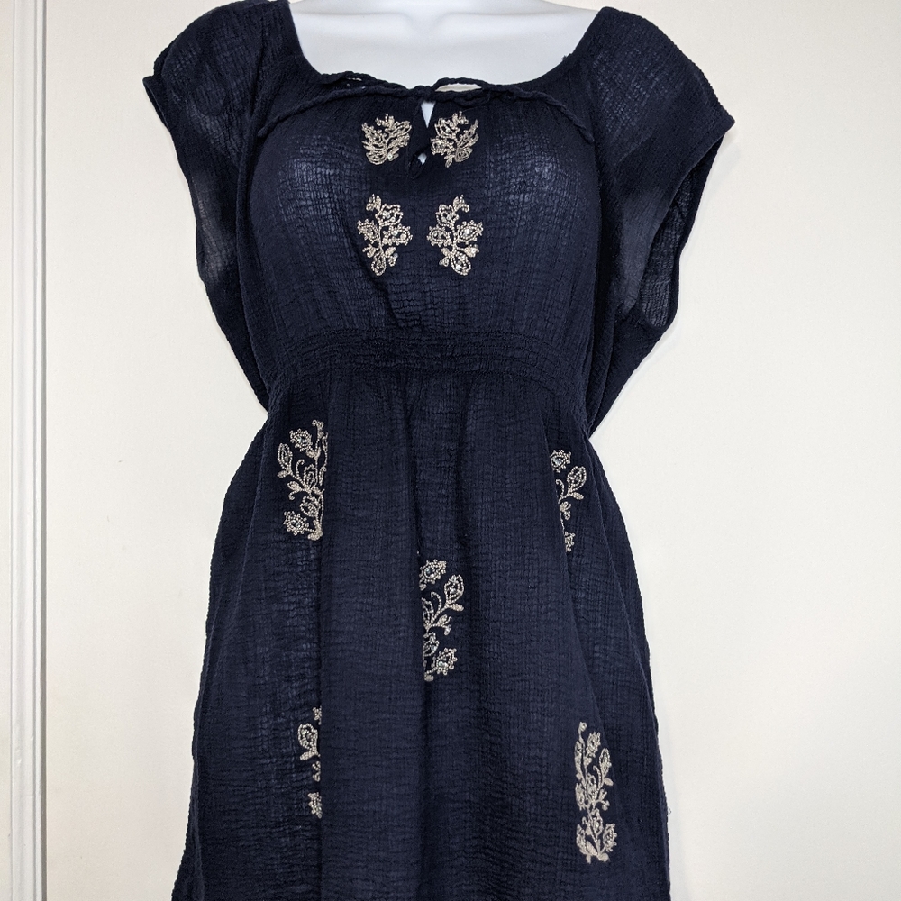 Blue baby doll size 14 shirt